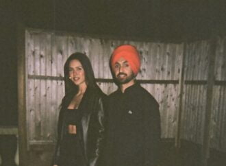 Diljit Dosanjh And Sonam Bajwa Impress Fans In All-Black Ensemble; ‘G.O.A.T.’ Singer Shares A Pic On Twitter