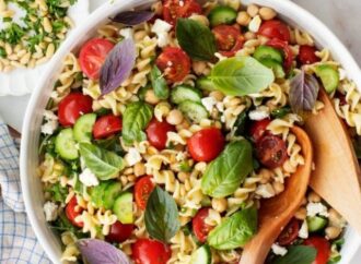 VEGAN PASTA SALAD: Healthy and strengthens your immune system