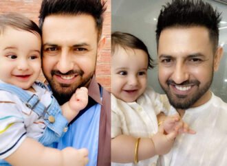 Gippy Grewal shared a sweet video of his son Gurbaaz having a Photo-shoot